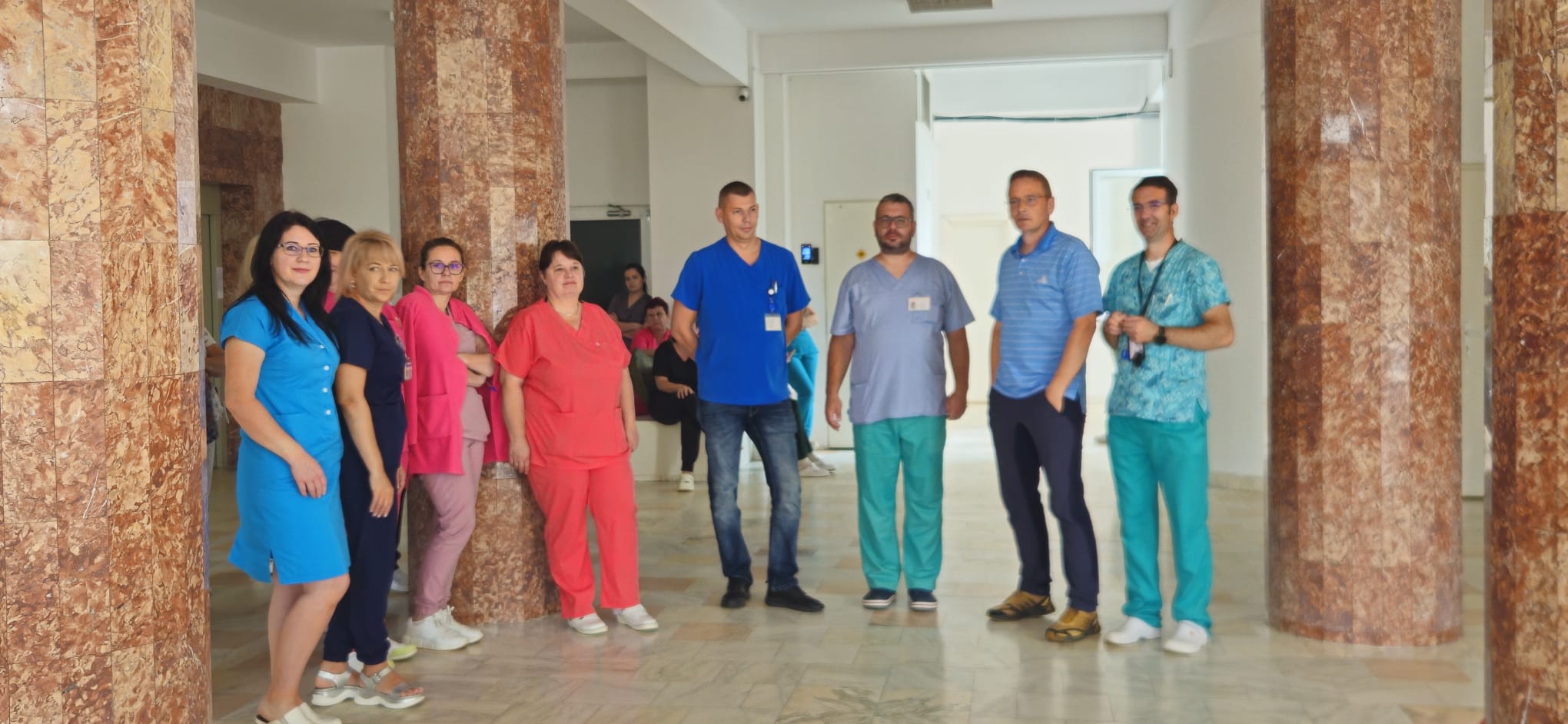 Personalul spitalului județean, solidar în timpul grevei